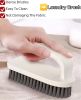 2 Pack Scrub Brush Laundry Cleaning Brush Soft Bristle Household pholstery Brush Small Scrubbing Brush Stain Remover Brushes for Fabric, Hat, Clothes