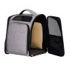 Pet Carrier Backpack, Expandable Cat Dog Carrier with Front & Back Extension, Breathable Mesh Travel Backpack for Small Dogs Cats