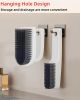 2 Pack Scrub Brush Laundry Cleaning Brush Soft Bristle Household pholstery Brush Small Scrubbing Brush Stain Remover Brushes for Fabric, Hat, Clothes