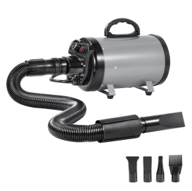 Gray pet hair dryer with 2800W (4.3 hp) power output (T3342P470360: T3342P470360)