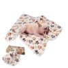 3-pcs Pet Warm Blanket Cat & Dog Bed Mat