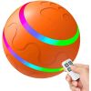 Rolling Ball for Dogs; Pet Dog Mental Stimulation Toys | Made of Natural Rubber; Active Rolling Ball for Dog Puppies and Cats; Happy; Intelligent